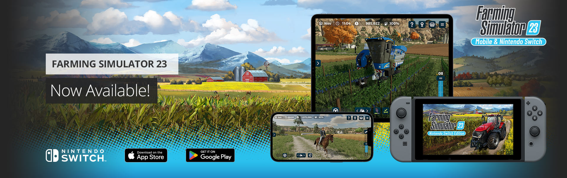 Farming Simulator 23 - Now Available